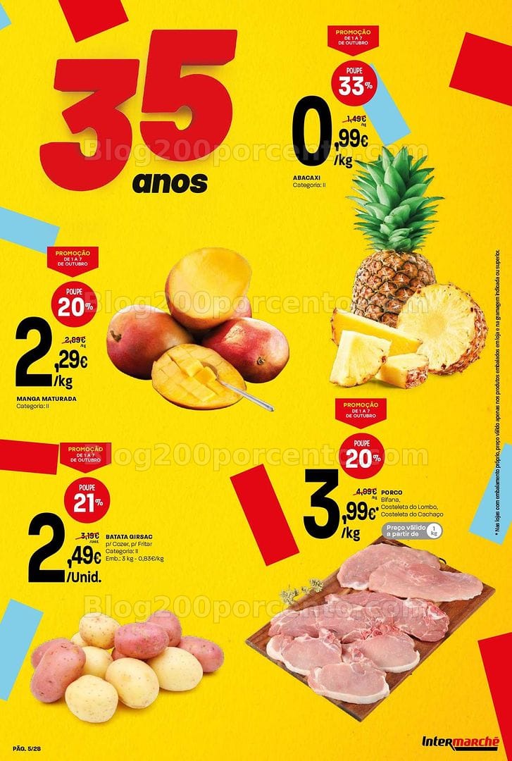 Antevisão Folheto INTERMARCHÉ Contact Promoções de 1 a 7 outubro