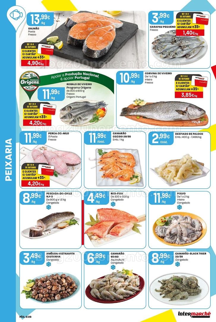 Antevisão Folheto INTERMARCHÉ Contact Promoções de 1 a 7 outubro