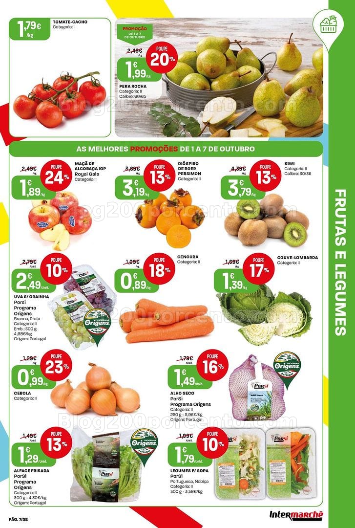 Antevisão Folheto INTERMARCHÉ Contact Promoções de 1 a 7 outubro