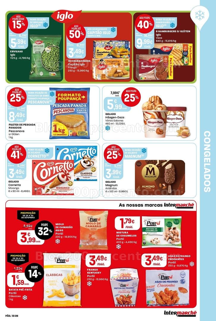 Antevisão Folheto INTERMARCHÉ Contact Promoções de 24 a 30 setembro