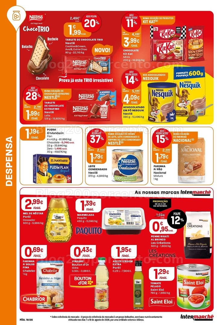 Antevisão Folheto INTERMARCHÉ Contact Promoções de 24 a 30 setembro