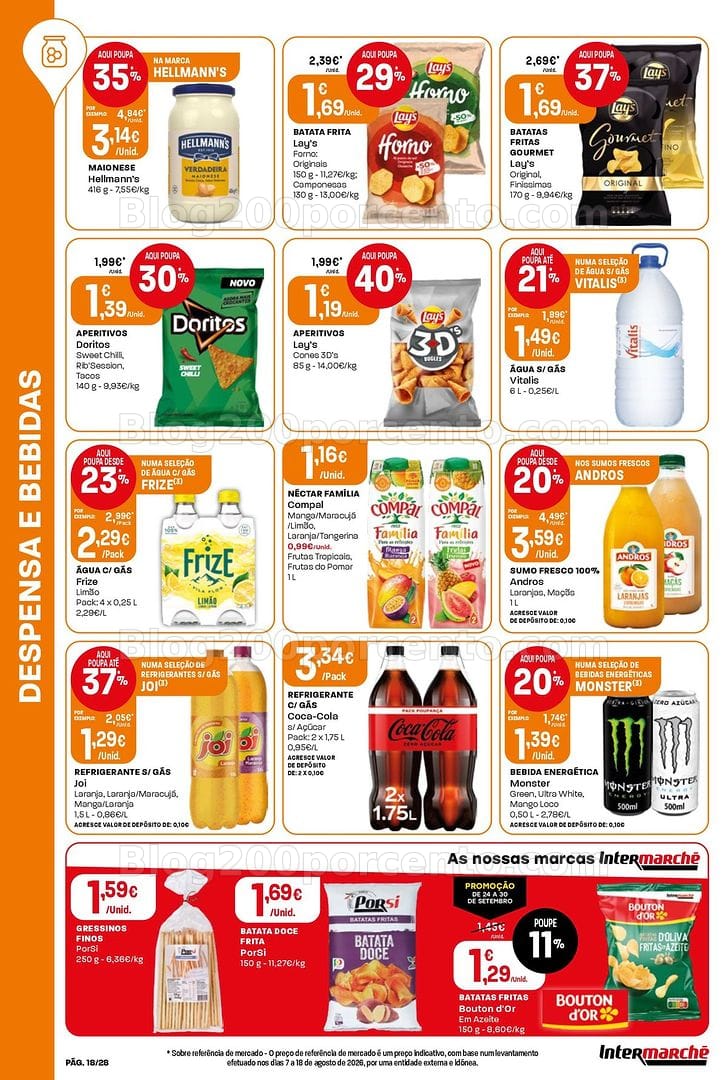 Antevisão Folheto INTERMARCHÉ Contact Promoções de 24 a 30 setembro