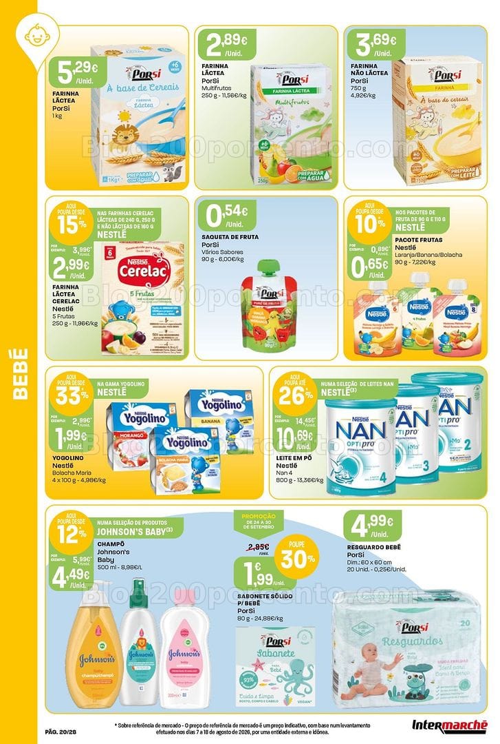 Antevisão Folheto INTERMARCHÉ Contact Promoções de 24 a 30 setembro