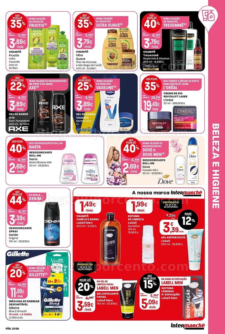 Antevisão Folheto INTERMARCHÉ Contact Promoções de 24 a 30 setembro
