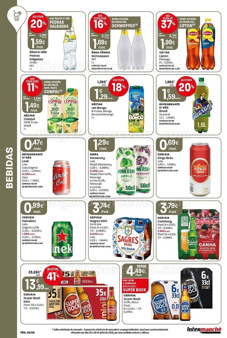Antevisão Folheto INTERMARCHÉ Contact Promoções de 3 a 9 setembro