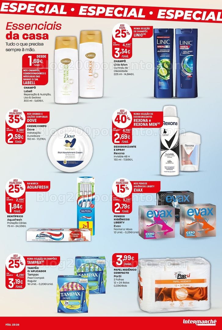 Antevisão Folheto INTERMARCHÉ Contact Promoções de 3 a 9 setembro