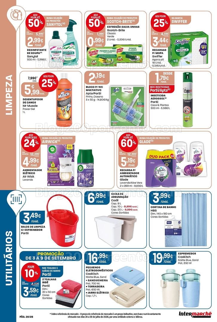 Antevisão Folheto INTERMARCHÉ Contact Promoções de 3 a 9 setembro