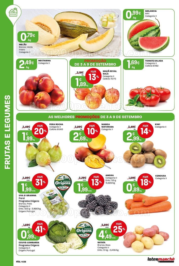Antevisão Folheto INTERMARCHÉ Contact Promoções de 3 a 9 setembro