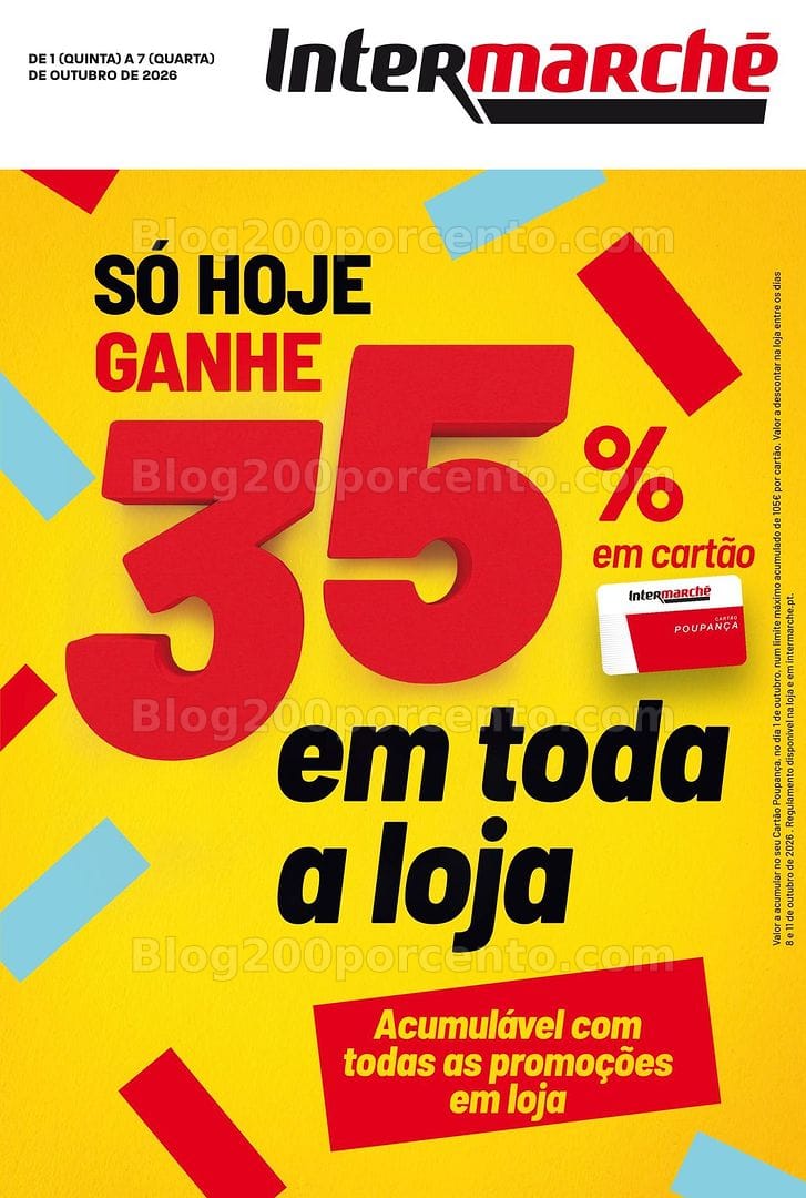 Antevisão Folheto INTERMARCHÉ Mini Promoções de 1 a 7 outubro