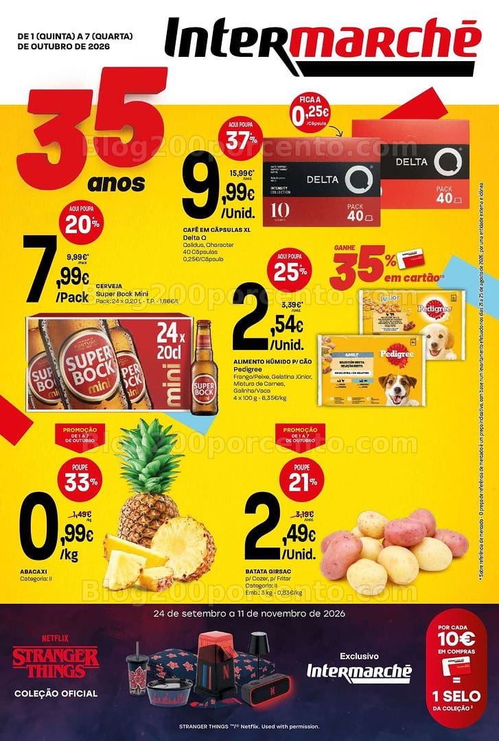 Antevisão Folheto INTERMARCHÉ Mini Promoções de 1 a 7 outubro