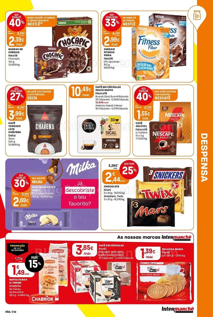 Antevisão Folheto INTERMARCHÉ Mini Promoções de 1 a 7 outubro