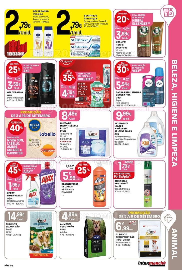 Antevisão Folheto INTERMARCHÉ Lojas Mini Promoções de 3 a 9 setembro