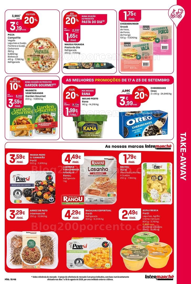 Antevisão Folheto INTERMARCHÉ Super Promoções de 17 a 23 setembro