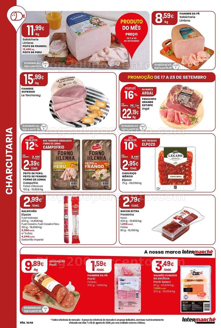 Antevisão Folheto INTERMARCHÉ Super Promoções de 17 a 23 setembro