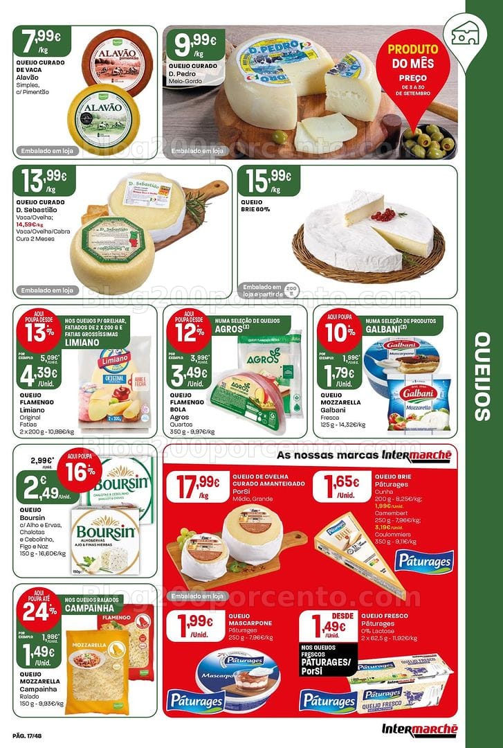 Antevisão Folheto INTERMARCHÉ Super Promoções de 17 a 23 setembro