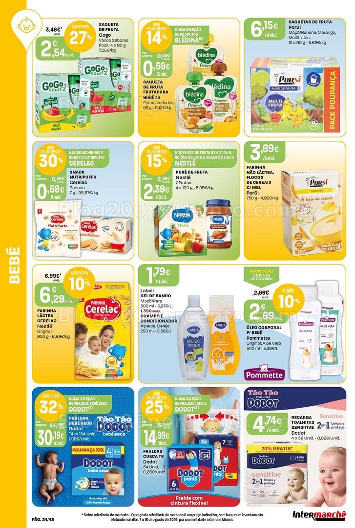 Antevisão Folheto INTERMARCHÉ Super Promoções de 17 a 23 setembro