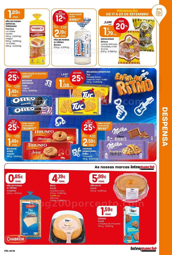 Antevisão Folheto INTERMARCHÉ Super Promoções de 17 a 23 setembro