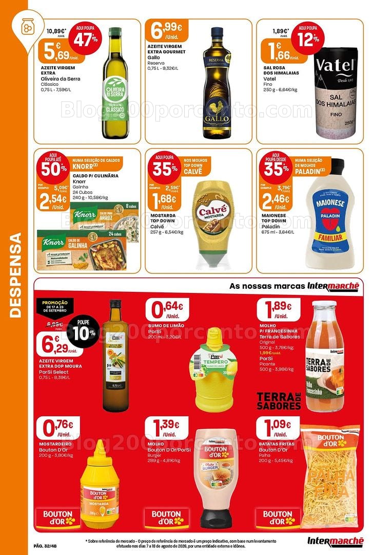 Antevisão Folheto INTERMARCHÉ Super Promoções de 17 a 23 setembro