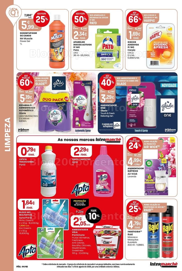 Antevisão Folheto INTERMARCHÉ Super Promoções de 17 a 23 setembro
