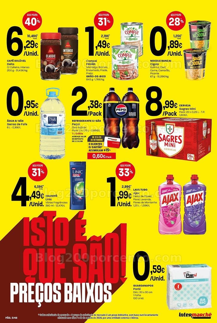 Antevisão Folheto INTERMARCHÉ Super Promoções de 17 a 23 setembro