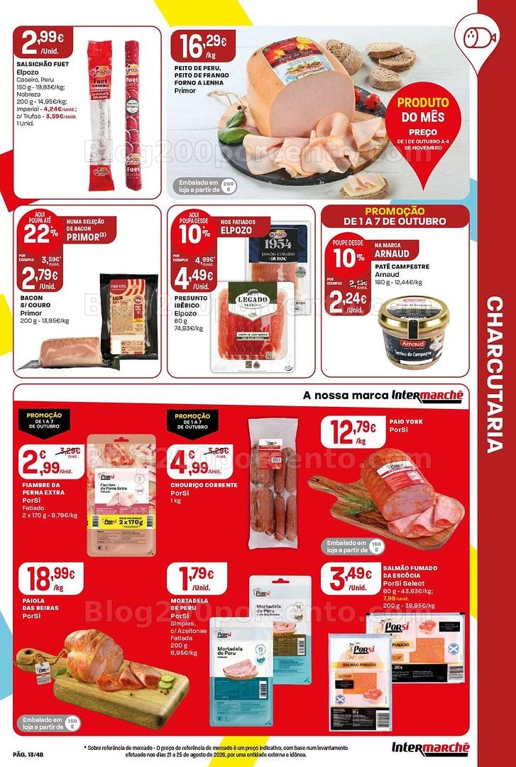 Antevisão Folheto INTERMARCHÉ Super Promoções de 1 a 7 outubro