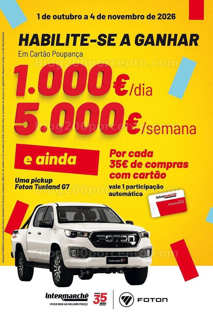 Antevisão Folheto INTERMARCHÉ Super Promoções de 1 a 7 outubro