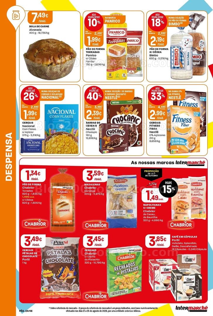 Antevisão Folheto INTERMARCHÉ Super Promoções de 1 a 7 outubro