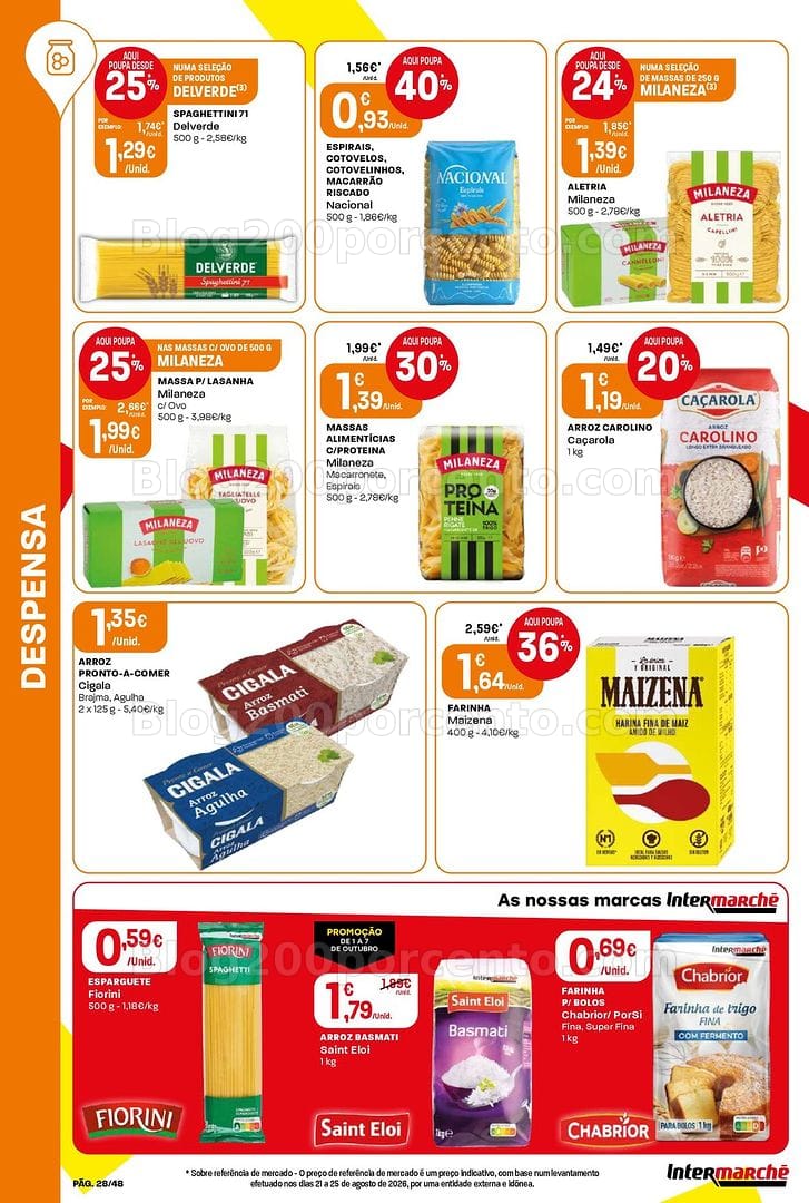 Antevisão Folheto INTERMARCHÉ Super Promoções de 1 a 7 outubro