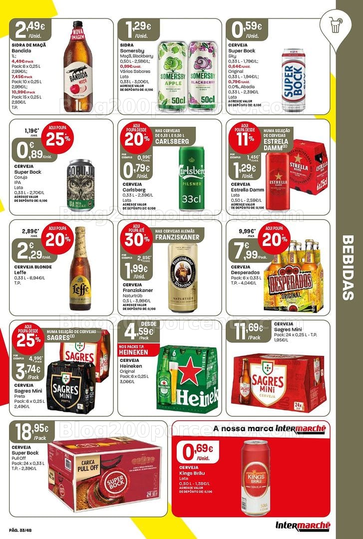 Antevisão Folheto INTERMARCHÉ Super Promoções de 1 a 7 outubro