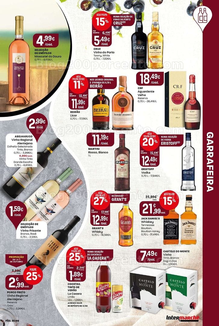 Antevisão Folheto INTERMARCHÉ Super Promoções de 1 a 7 outubro