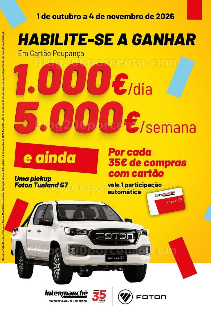 Antevisão Folheto INTERMARCHÉ Super Promoções de 1 a 7 outubro