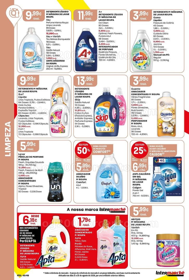 Antevisão Folheto INTERMARCHÉ Super Promoções de 1 a 7 outubro