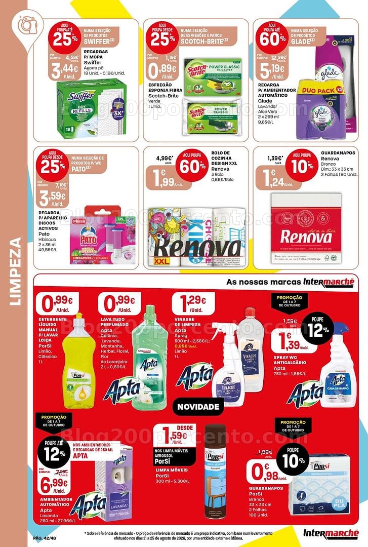 Antevisão Folheto INTERMARCHÉ Super Promoções de 1 a 7 outubro