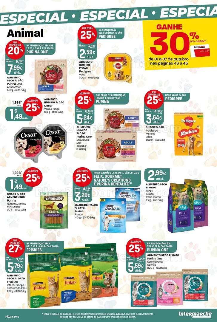 Antevisão Folheto INTERMARCHÉ Super Promoções de 1 a 7 outubro
