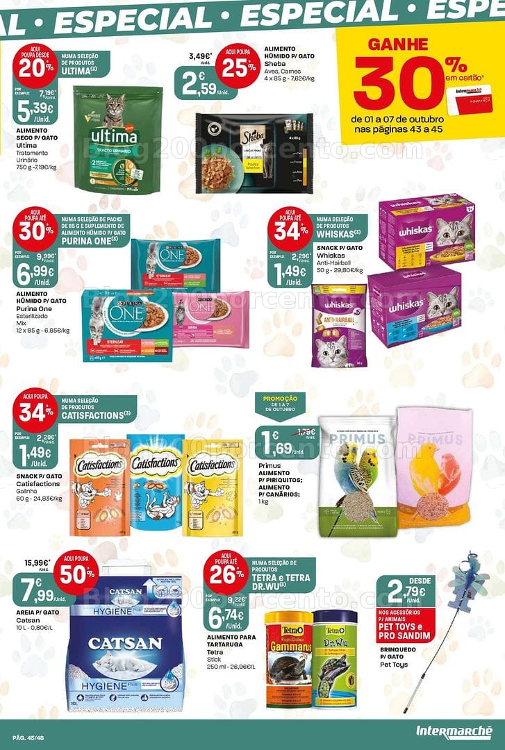 Antevisão Folheto INTERMARCHÉ Super Promoções de 1 a 7 outubro