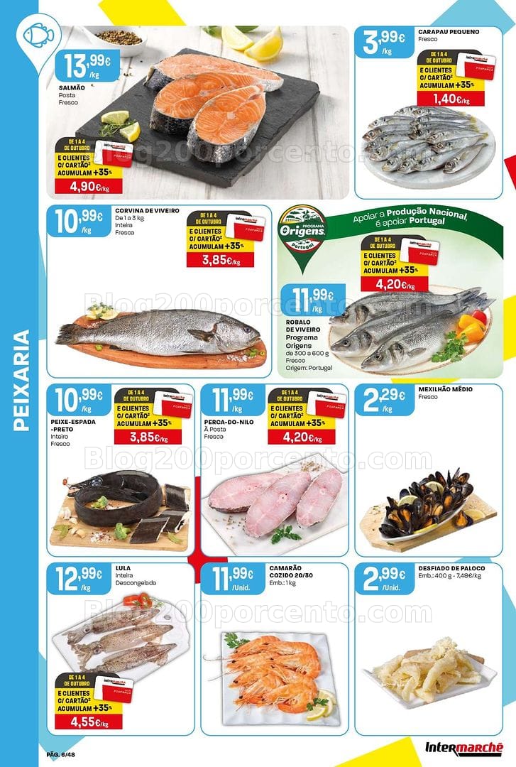 Antevisão Folheto INTERMARCHÉ Super Promoções de 1 a 7 outubro