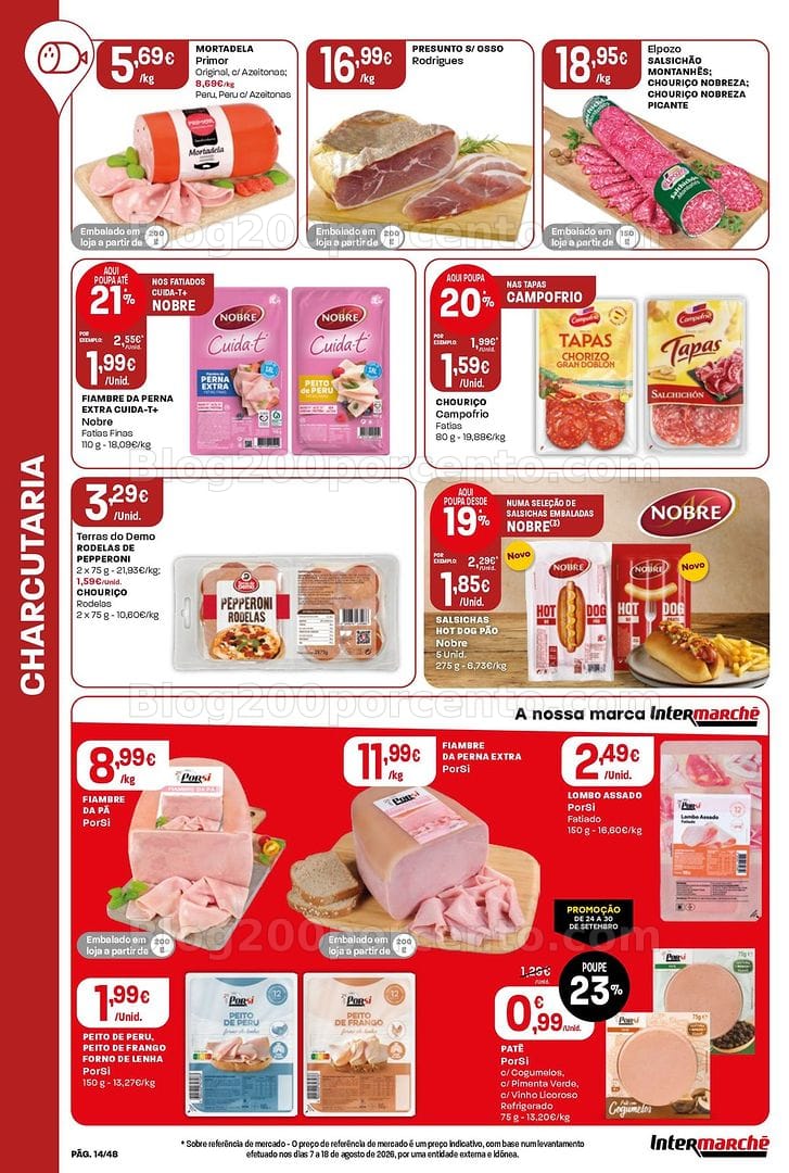 Antevisão Folheto INTERMARCHÉ Super Promoções de 24 a 30 setembro