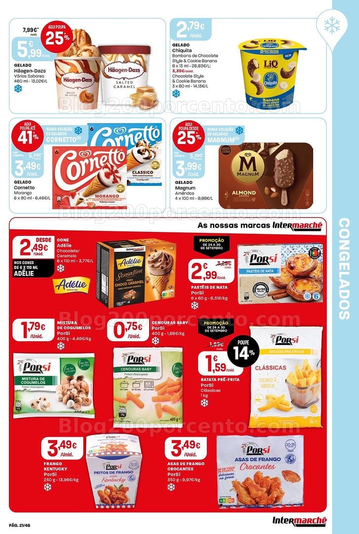 Antevisão Folheto INTERMARCHÉ Super Promoções de 24 a 30 setembro