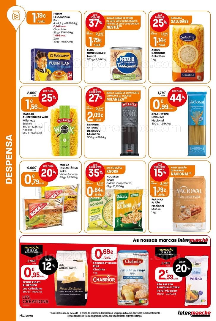 Antevisão Folheto INTERMARCHÉ Super Promoções de 24 a 30 setembro