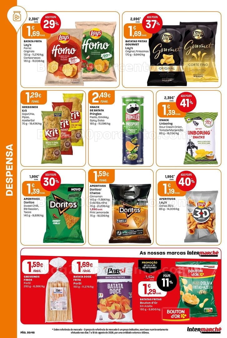 Antevisão Folheto INTERMARCHÉ Super Promoções de 24 a 30 setembro