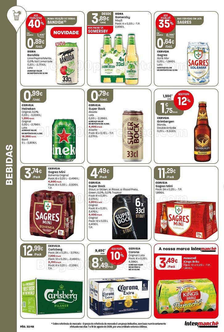 Antevisão Folheto INTERMARCHÉ Super Promoções de 24 a 30 setembro