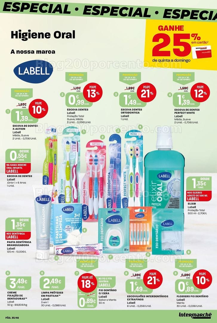 Antevisão Folheto INTERMARCHÉ Super Promoções de 24 a 30 setembro