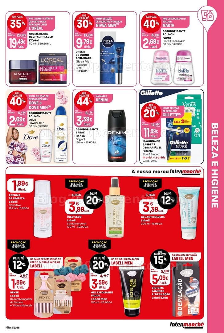 Antevisão Folheto INTERMARCHÉ Super Promoções de 24 a 30 setembro