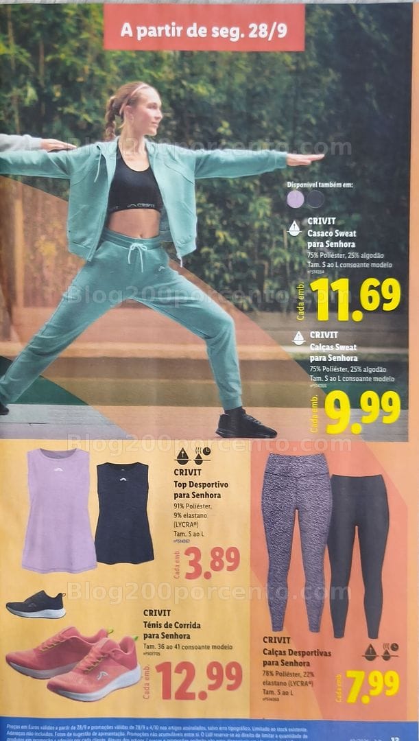 Antevisão Folheto LIDL Bazar Promoções de 28 setembro a 8 outubro
