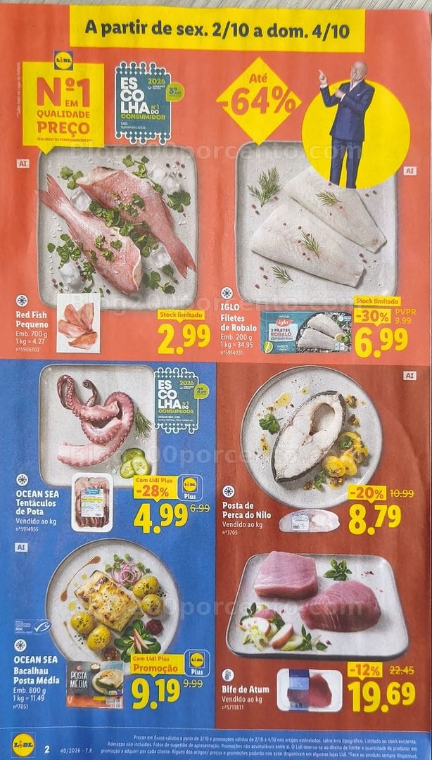 Antevisão Folheto LIDL Promoções de 28 setembro a 4 outubro