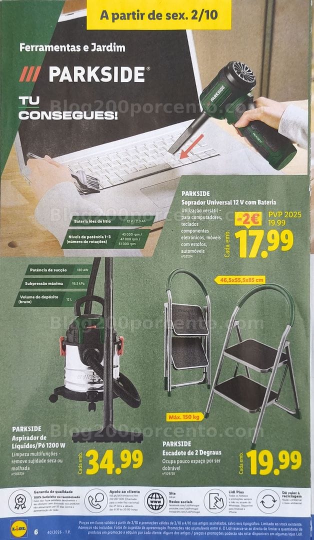 Antevisão Folheto LIDL Promoções de 28 setembro a 4 outubro