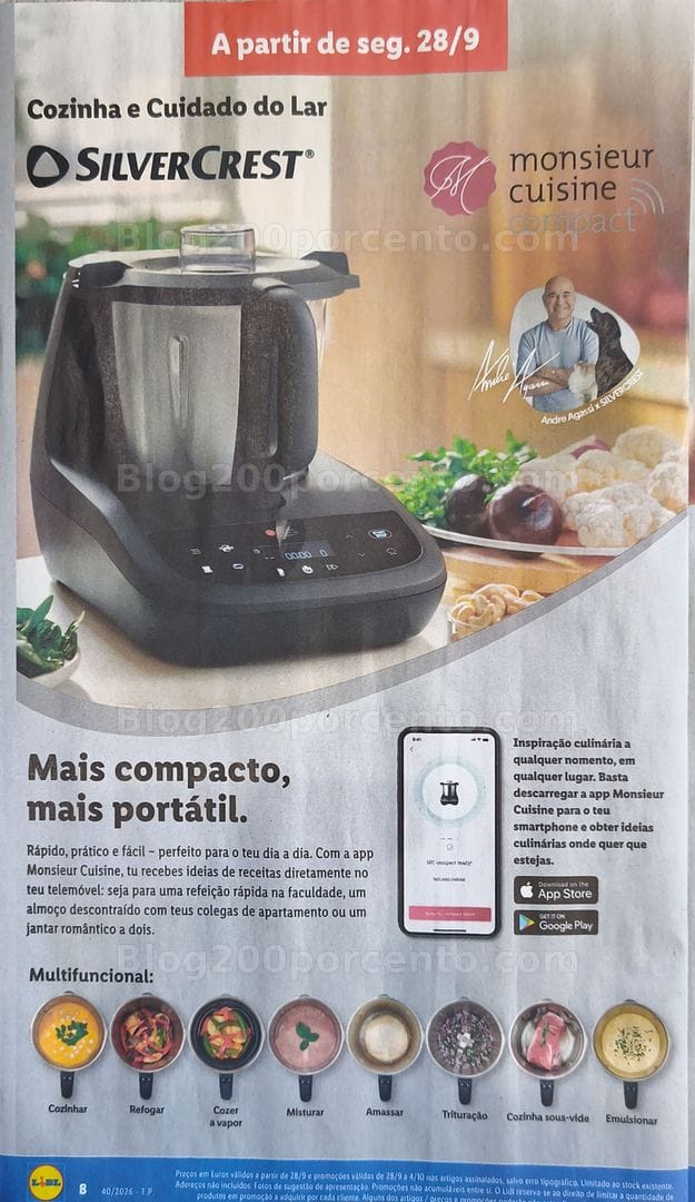 Antevisão Folheto LIDL Bazar Promoções de 28 setembro a 8 outubro