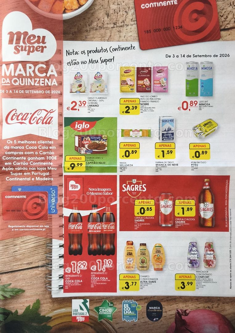 Antevisão Folheto MEU SUPER Promoções de 3 a 14 setembro