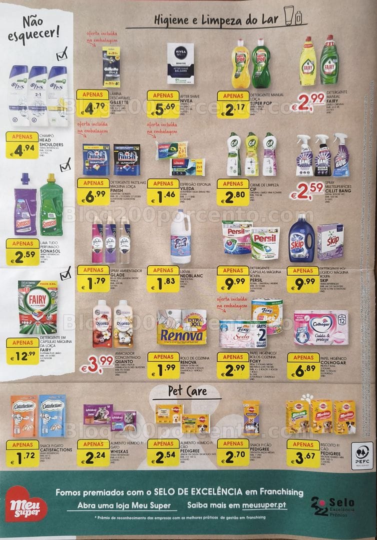 Antevisão Folheto MEU SUPER Promoções de 3 a 14 setembro