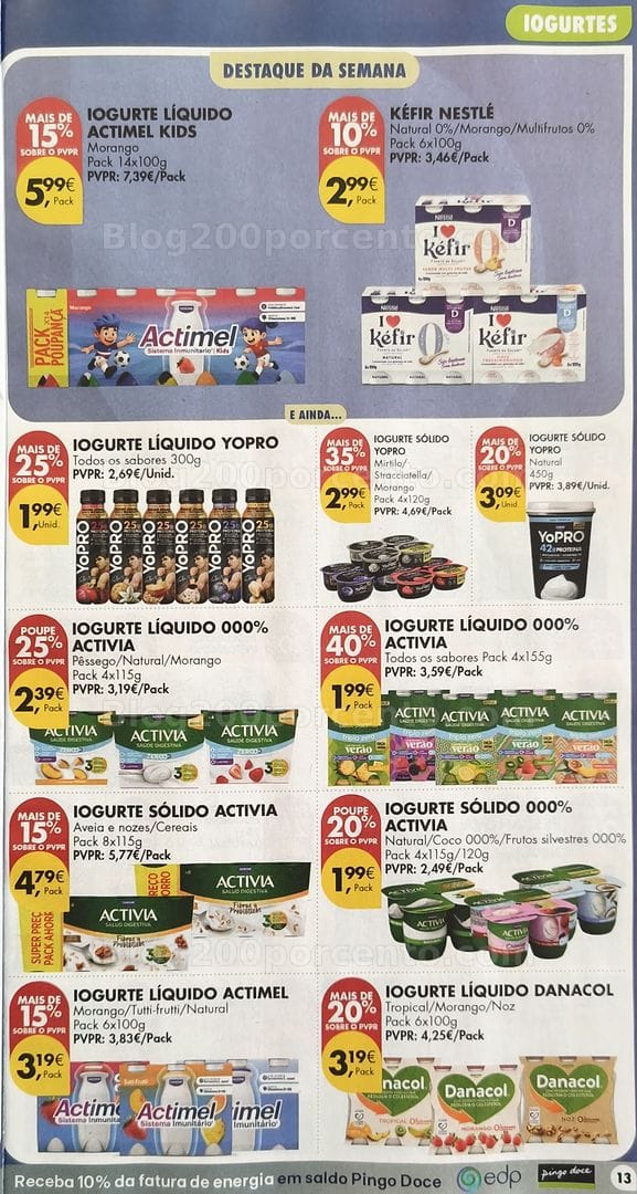 Antevisão Folheto PINGO DOCE Promoções de 15 a 21 setembro